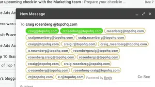 Name2Email by Reply screenshot