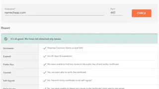 Namecheap SSL Certificates screenshot