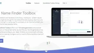 NameRobot Toolbox screenshot