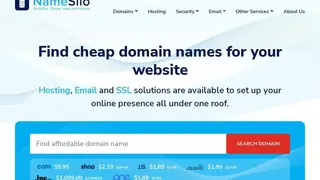 NameSilo screenshot