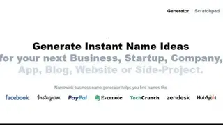Namewink screenshot