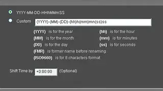 Namexif screenshot