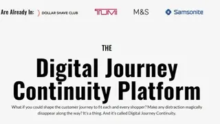 Namogoo Digital Journey Continuity screenshot