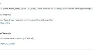 NANO – jQuery Template Engine screenshot