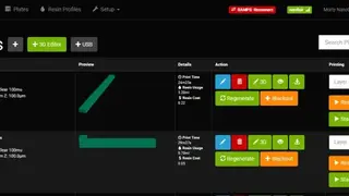 NanoDLP screenshot