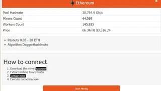 Nanopool screenshot