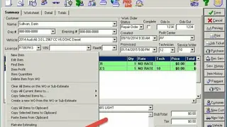 NAPA TRACS screenshot