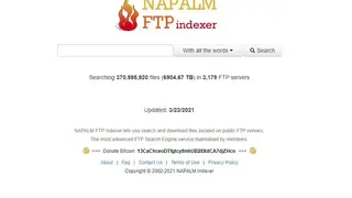 Napalm FTP Indexer screenshot