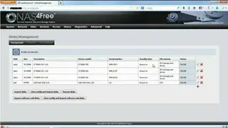 NAS4Free screenshot