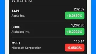 NASDAQ Live Stock Market screenshot