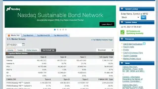 NasdaqTrader screenshot