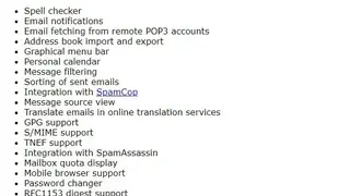 NaSMail screenshot