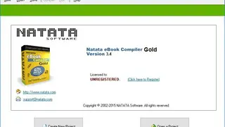 NATATA eBook Compiler screenshot
