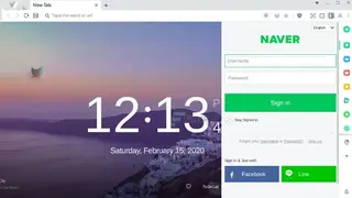Naver Whale screenshot