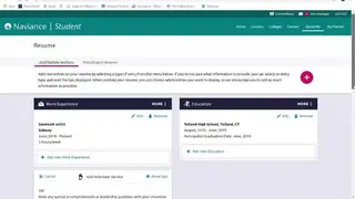 Naviance screenshot