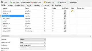 Navicat for MySQL screenshot