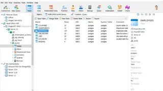 Navicat for PostgreSQL screenshot
