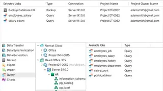 Navicat for PostgreSQL screenshot