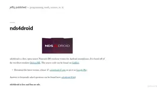 Nds4droid screenshot