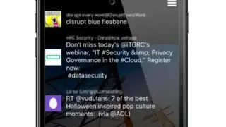 NearbyTweets screenshot