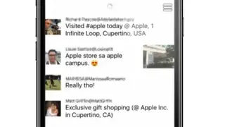 NearbyTweets screenshot