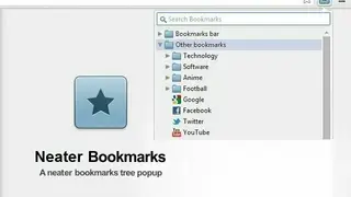 Neater Bookmarks screenshot