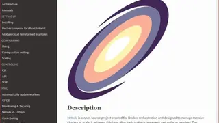 Nebula Container Orchestrator screenshot