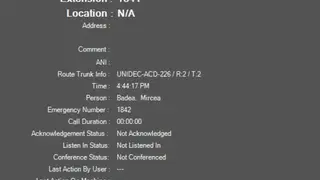 NEC UC Emergency On-Site Notification screenshot