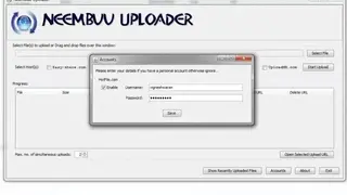 Neembuu Uploader screenshot