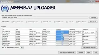 Neembuu Uploader screenshot