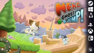 Neko Ghost, Jump! screenshot
