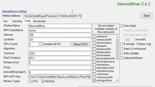 NemosMiner screenshot