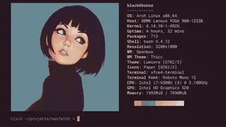 Neofetch screenshot