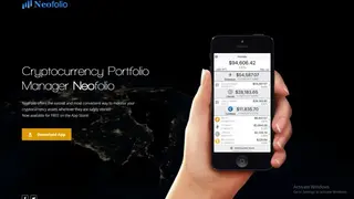 Neofolio screenshot