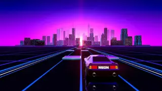 Neon Drive screenshot