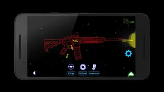 Neon Gun Simulator screenshot