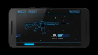 Neon Gun Simulator screenshot