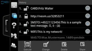 NeoReader screenshot