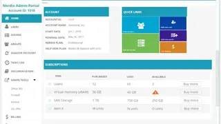 Nerdio Private Cloud screenshot