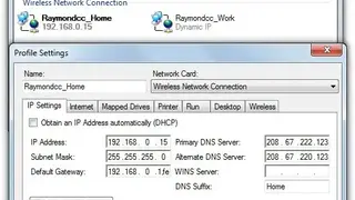 Net Profiles mod screenshot