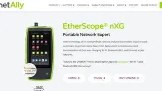 NetAlly EtherScope nXG screenshot