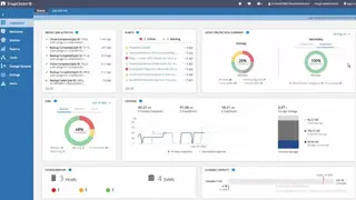 NetApp data management screenshot