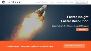 NetBeez Network Monitoring screenshot