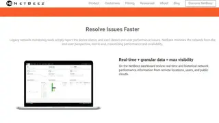 NetBeez Network Monitoring screenshot