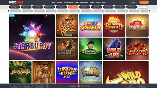 NetBet screenshot