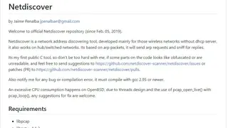 Netdiscover screenshot