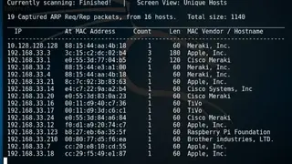 Netdiscover screenshot