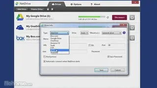 NetDrive screenshot