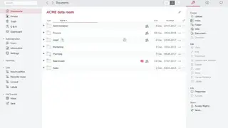 netfiles Dataroom screenshot
