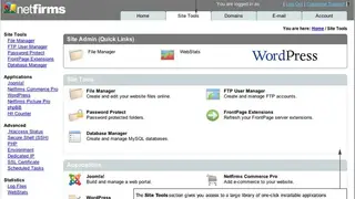 Netfirms screenshot